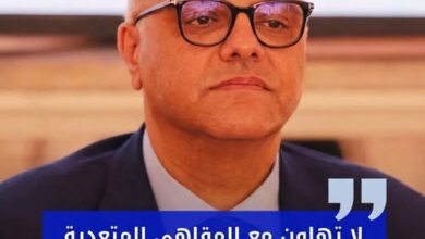 محافظ الإسكندرية : لا تهاون مع المقاهي المتعدية على الطريق العام