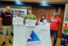 أبطال جامعة كفر الشيخ يتألقون في مهرجان الدلتا الرياضي الثالث لذوي الهمم