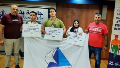 أبطال جامعة كفر الشيخ يتألقون في مهرجان الدلتا الرياضي الثالث لذوي الهمم