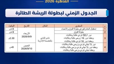 انطلاق منافسات اليوم الأول لدورة الألعاب الإفريقية الثانية عشرة للجامعات «القاهرة 2026»