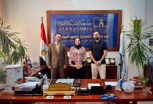 تعاون بين كلية الدراسات الاقتصادية والعلوم السياسية  مع نادى الاتحاد السكندري