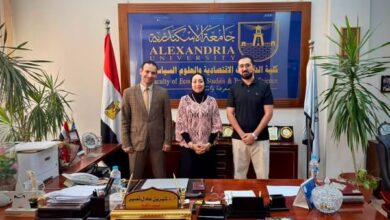 تعاون بين كلية الدراسات الاقتصادية والعلوم السياسية مع نادى الاتحاد السكندري