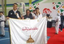 عين شمس تحصد ذهبية وفضية في منافسات التايكوندو بـ«القاهرة 2026»