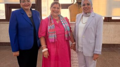 سفيرة البرتغال تبحث مع عميدة ألسن عين شمس آفاق التعاون الأكاديمي والثقافي