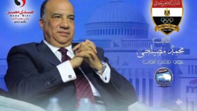 قيام النائب محمد مصيلحي عضو مجلس النواب بتجديد وتطوير المسجد والمرافق داخل النادي الأوليمبي المصري