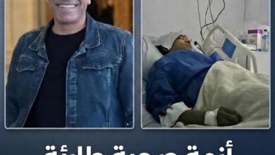تعرض الفنان الجميل سامح حسين لأزمة صحية طارئة