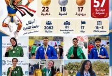 جامعة القاهرة تتألق في دورة الألعاب الإفريقية للجامعات «القاهرة 2026»