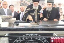 قداسة البابا تواضروس الثاني يضع حجر الأساس للكاتدرائية الجديدة ببني سويف