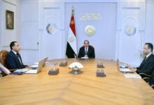 رئيس الجمهورية يجتمع بالدكتور مصطفى مدبولي ووزير الاتصالات