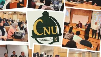 جامعة القاهرة الأهلية تواصل المحاضرات واللقاءات التعريفية للطلاب الجدد
