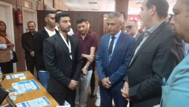 رئيس جامعة بورسعيد يواصل جولاته بمختلف كليات الجامعة