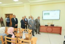 رئيس جامعة كفر الشيخ يتفقد انتظام الدراسة بجامعة كفر الشيخ الأهلية