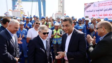 الفريق أسامة ربيع يشهد تدشين واستلام عدد من الوحدات البحرية الجديدة