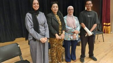 كلية التربية النوعية بجامعة عين شمس تستقبل الطلاب الجدد