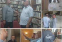قطاع المسرح يتابع أعمال النظافة والتطهير بكافة قاعات مكتبة القاهرة الكبرى