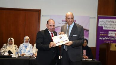 الجوهري الشبيني في ندوة توقيع الجزء الثاني من «موسوعة الشخصيات النسائية العربية الرائدة»
