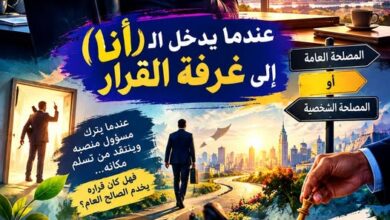 عندما يدخل الـ«أنا» إلى غرفة القرار. بقلم : أ/ هبة شاهين