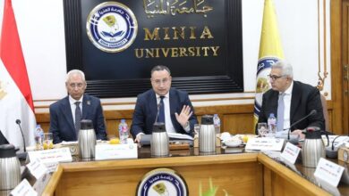 وزير التعليم العالي يترأس اجتماع المجلس الأعلى للجامعات بجامعة المنيا