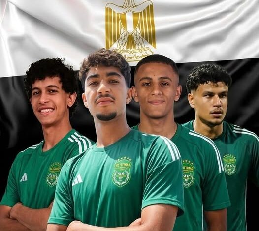 استدعاء أوليمبي رسمي لرباعي الاتحاد السكندري
