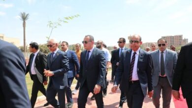 وزير التعليم العالي والقائم بعمل وزير الثقافة يفتتح ويتفقد عددًا من المنشآت الجامعية والطبية بجامعة المنيا