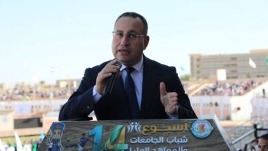 افتتاح أسبوع شباب الجامعات والمعاهد العليا الرابع عشر بجامعة المنيا