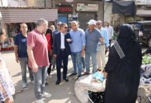 محافظ المنوفية يتفقد أعمال رصف وتطوير عدد من شوارع تلا