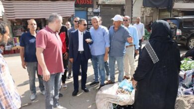 محافظ المنوفية يتفقد أعمال رصف وتطوير عدد من شوارع تلا