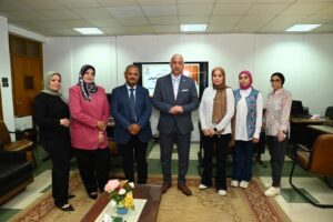 عبدالمولى يفتتح المقر الجديد للإدارة العامة لخدمة المواطنين بالمبنى الإداري بجامعة أسيوط