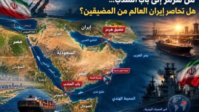  من هرمز إلى باب المندب… هل تحاصر إيران العالم من المضيقين؟