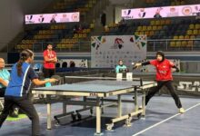الجامعة المصرية للتعلم الإلكتروني تتوج بذهبية تنس الطاولة للرجال