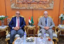 القاصد يلتقي رئيس نادي قضاة المنوفية  لبحث عمل بروتوكول تعاون متكامل