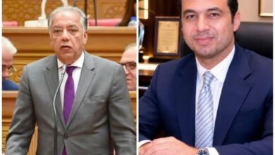 علي سالم يهنئ شريف الجبلي بتجديد الثقة