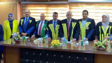 جامعة السادات تمنح خضر درجه الدكتوراه في العلوم الزراعية