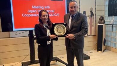 وزير التعليم العالي يلتقي قيادات الوكالة اليابانية للتعاون الدولي JICA
