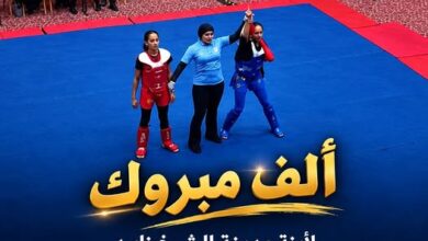 ابنة مدينة الشيخ زايد.. البطلة ملك عبد الهادي عطية