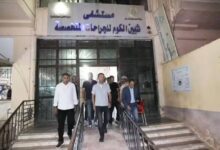 في جولة ليلية. محافظ المنوفية يفاجيء مستشفى شبين الكوم للجراحات المتخصصة