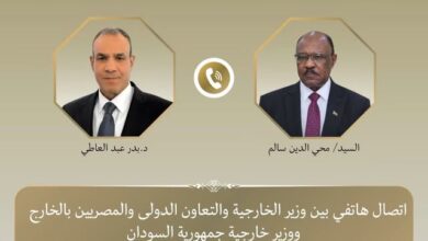 مصر والسودان يؤكدان عمق العلاقات التاريخية واستمرار التنسيق بشأن القضايا المشتركة