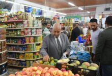 ومنافذ بيع السلع بالقطاعين العام والخاص بمحافظة الإسماعيلية