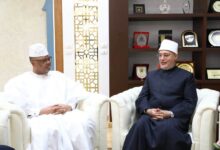 مفتي الجمهورية يستقبل سفير ليبيريا بالقاهرة