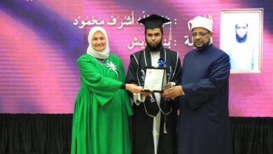 الأزهر يكرّم أوائل الشهادات للطلاب الوافدين
