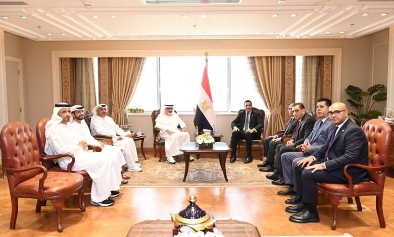 وزير الشباب والرياضة يستقبل وفد مجلس أبوظبي الرياضي