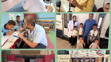 رئيس جامعة القاهرة يستعرض حصاد القافلة التنموية الشاملة بالواحات البحرية ..
