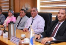 رئيس جامعة مدينة السادات يترأس اجتماع مجلس العمداء