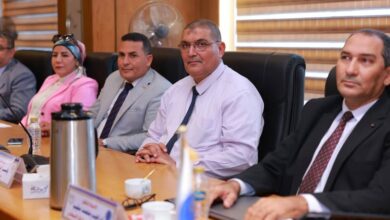 رئيس جامعة مدينة السادات يترأس اجتماع مجلس العمداء