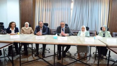 محافظ الجيزة يحاضر بدبلومة طب الكوارث بقصر العيني