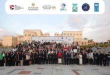 مكتب الاستدامة بجامعة العاصمة يشارك في فعاليات ختام النسخة الخامسة