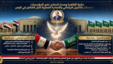 نضج المؤسسات بالتأجيل البرلماني والمبادرة المصرية للحل الشامل في اليمن