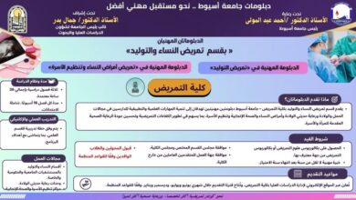 «دبلومات جامعة أسيوط.. نحو مستقبل مهني أفضل»