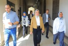 نائب رئيس جامعة عين شمس تتفقد المعامل والمراكز البحثية بكليتى الهندسة والعلوم