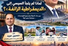 لماذا لم يلجأ السيسي إلى «الديمقراطية الزائفة»؟ . بقلم: حسين عبيد